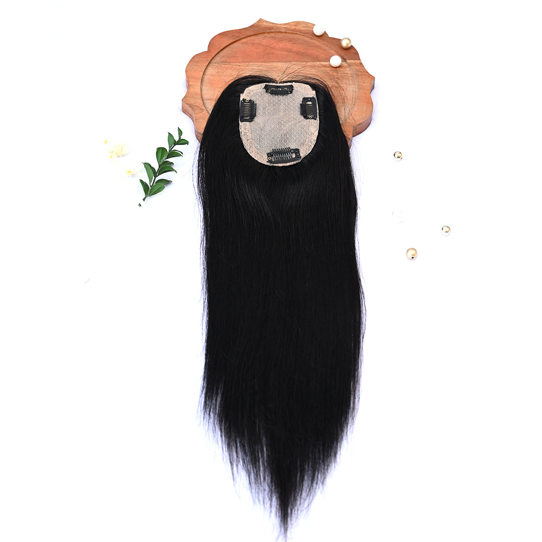 Premium 3"x5" | Silk Base Topper | 100% Human Hair Extension