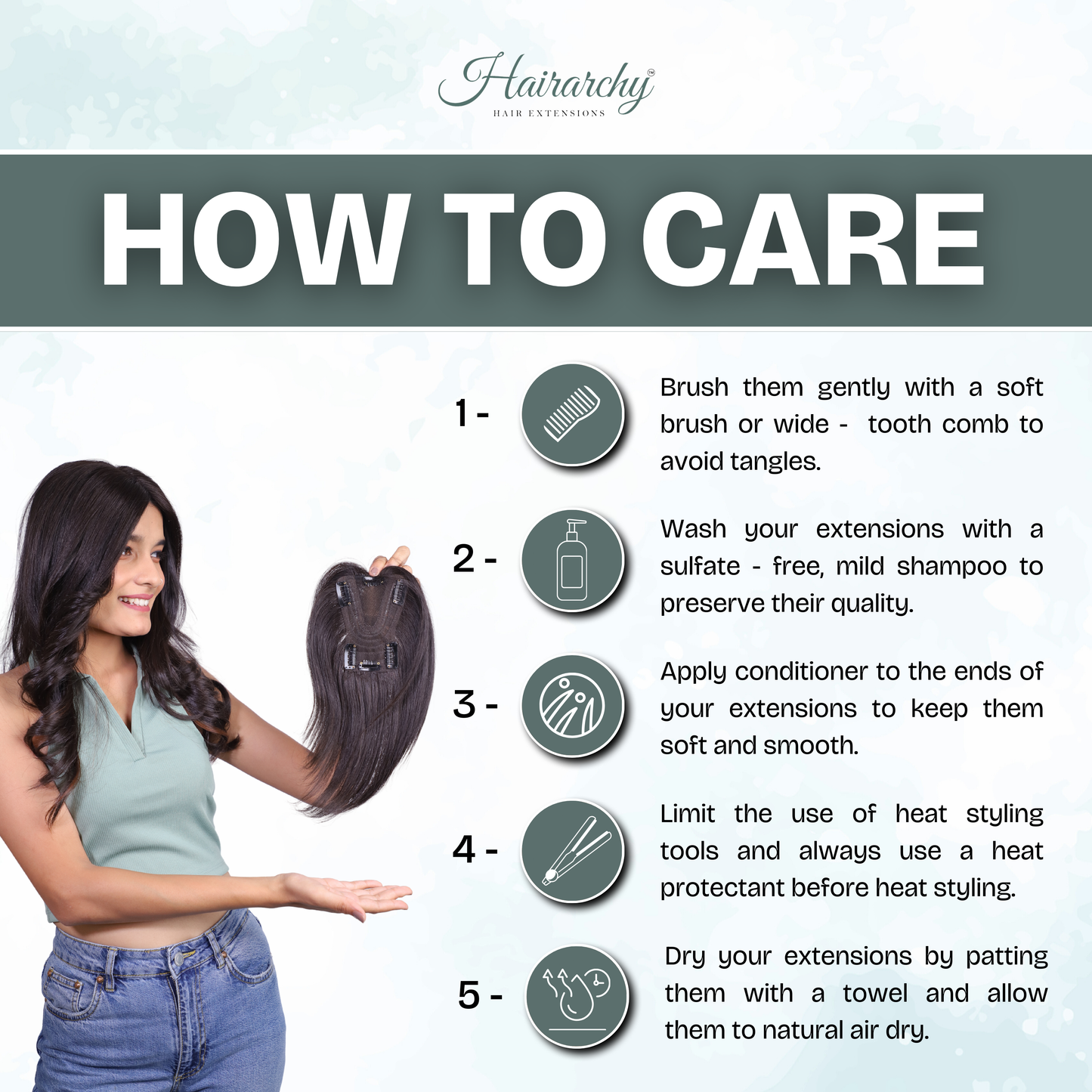 Premium 3"x5" | Lace Base Hair Topper | 100% Human Hair Extension