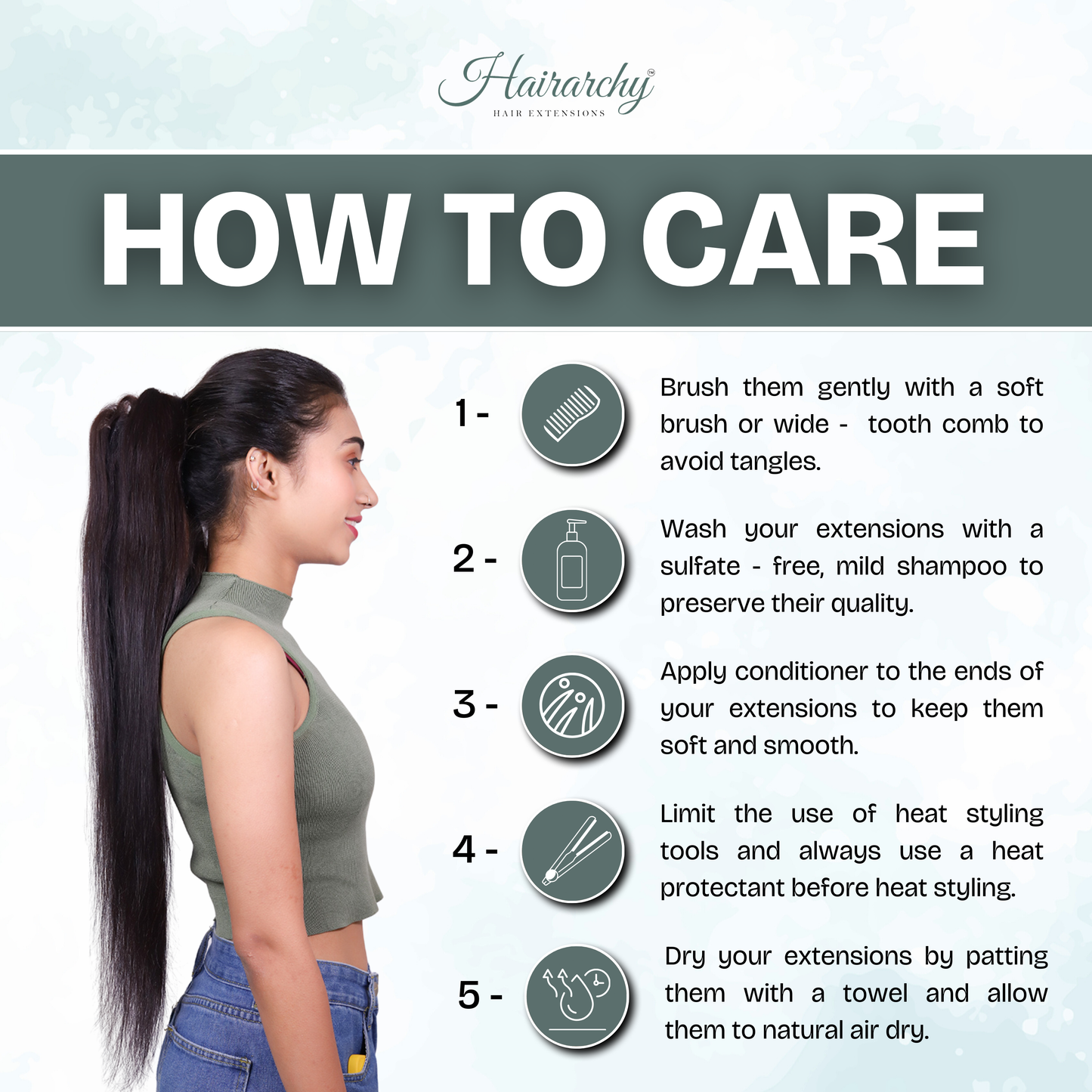 Clutcher Ponytail Extensions