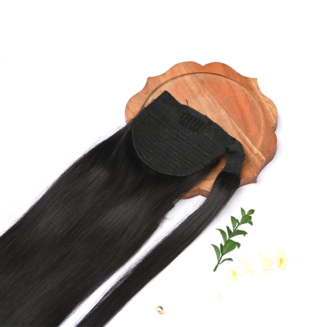 Premium Wrap Around Ponytail Extension | 100% Human Hair Extension