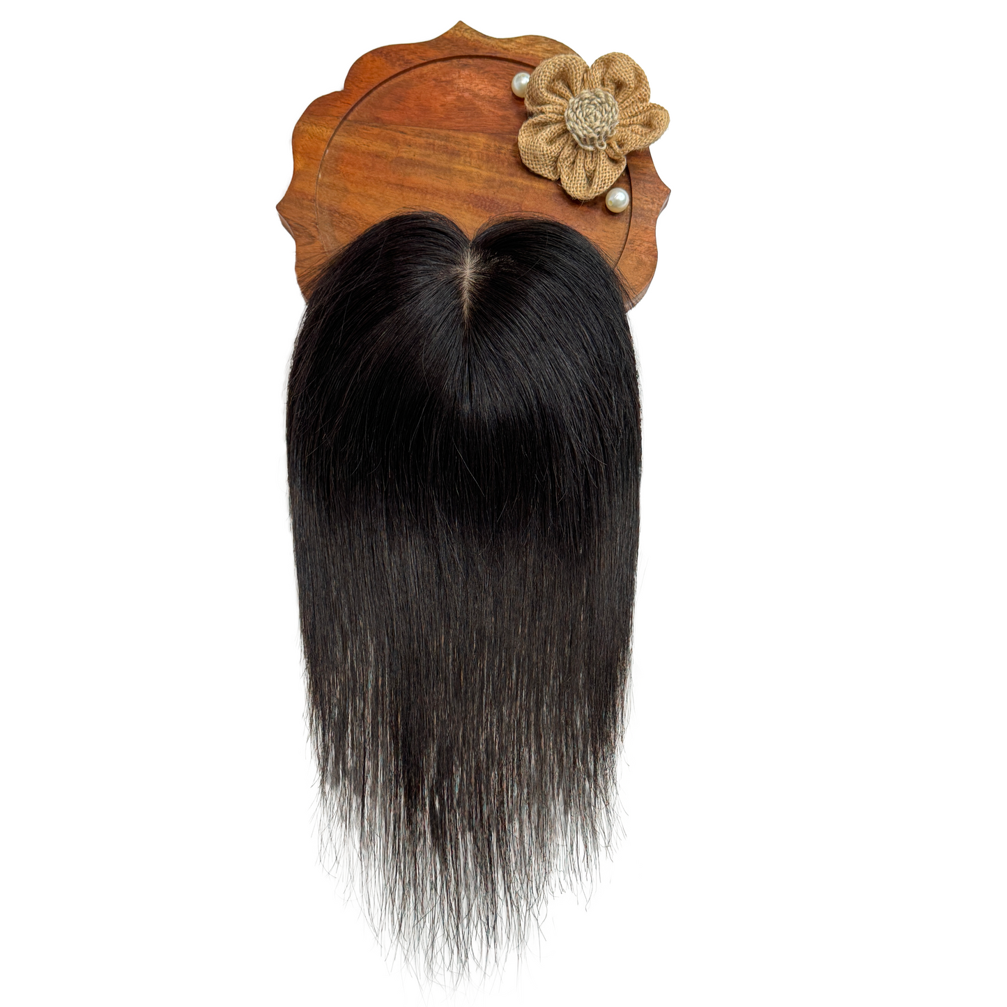 Premium 7"x11" | Silk Base Topper | 100% Human Hair Extension