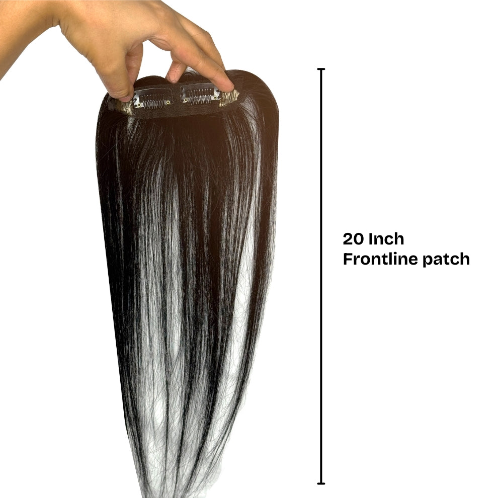 Natural Front Hairline Topper for Women | Real Human Hair