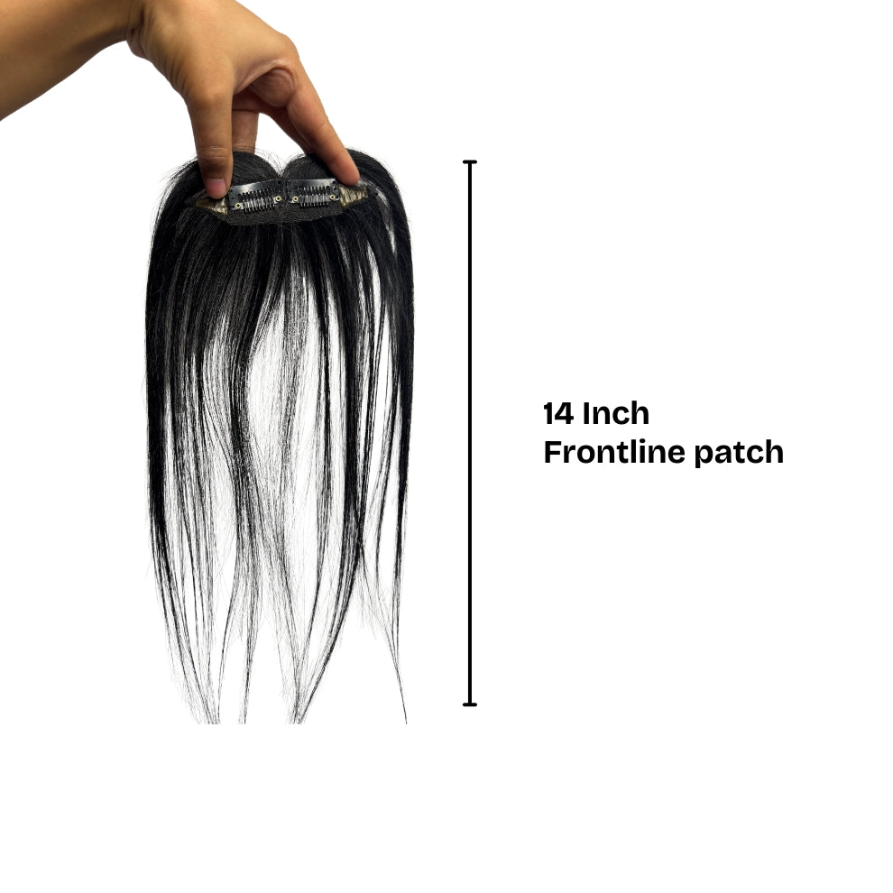 Natural Front Hairline Topper for Women | Real Human Hair