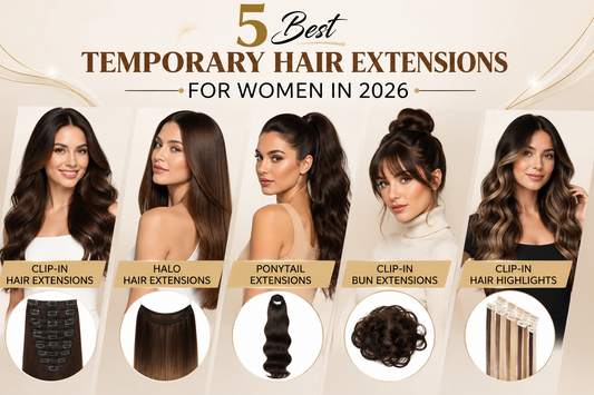 5 Best Temporary Hair Extensions for Women in 2026