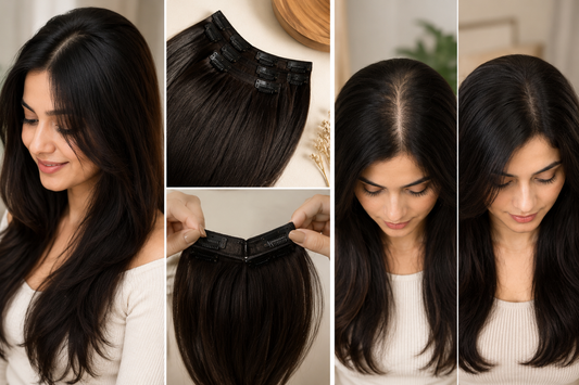 Human Hair Volumizer for Women | Add Instant Hair Volume