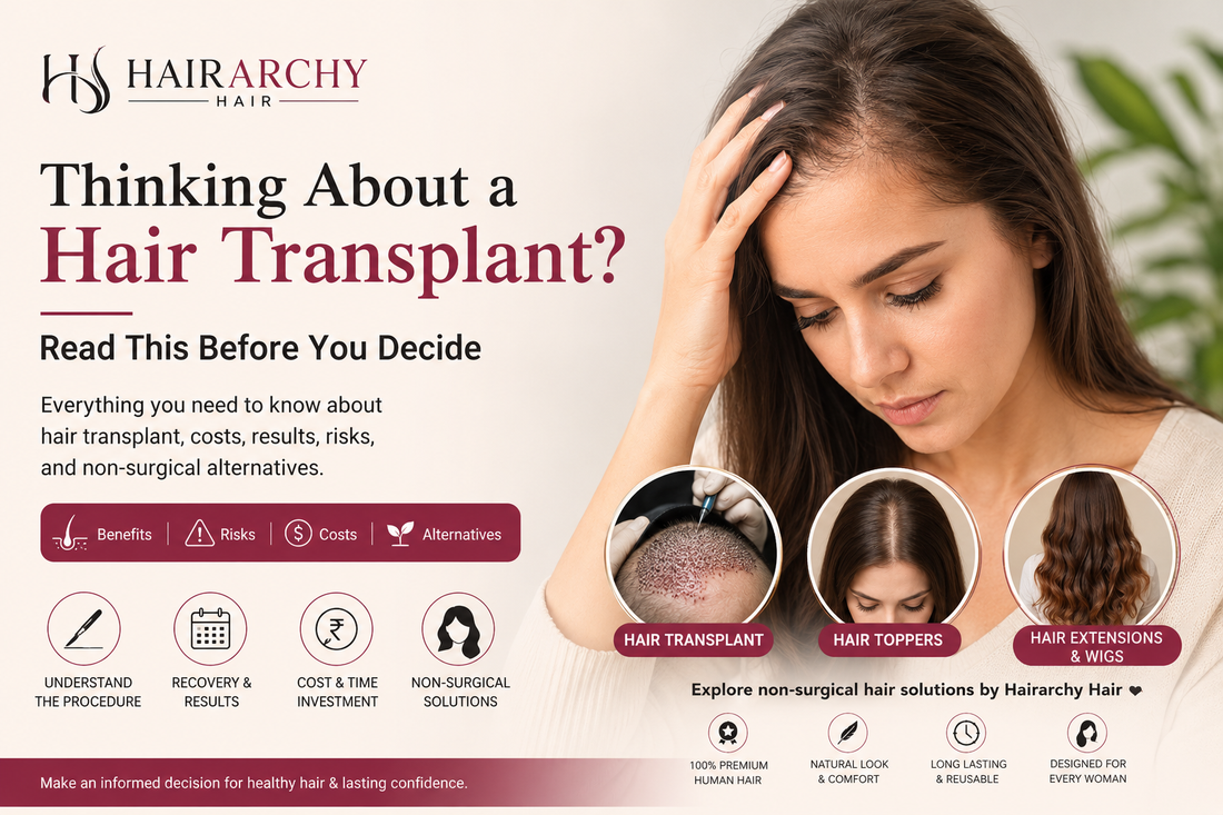 Thinking About a Hair Transplant? Read This Before You Decide | Hairarchy Hair