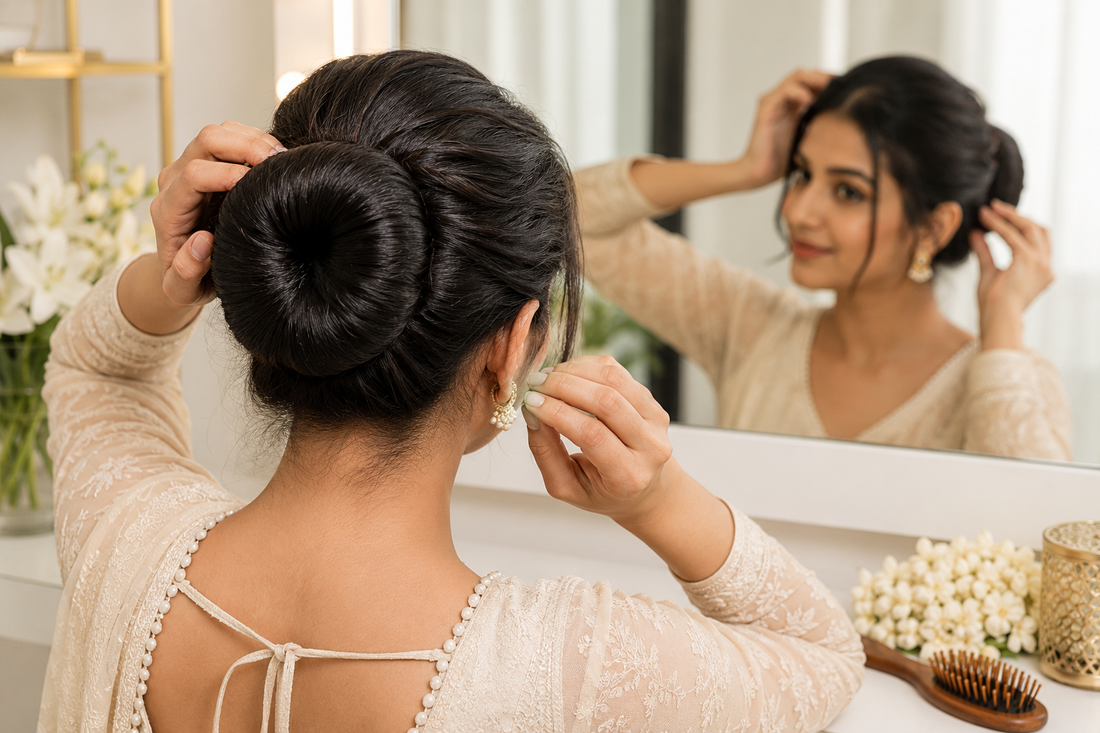 How to Wear a Doughnut Bun Hair Extension Naturally