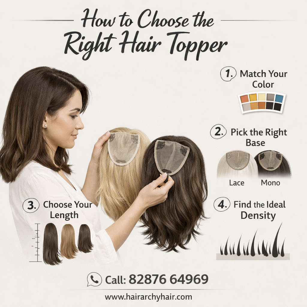 How to Choose the Right Hair Topper (Complete Guide for Women in India 2026)
