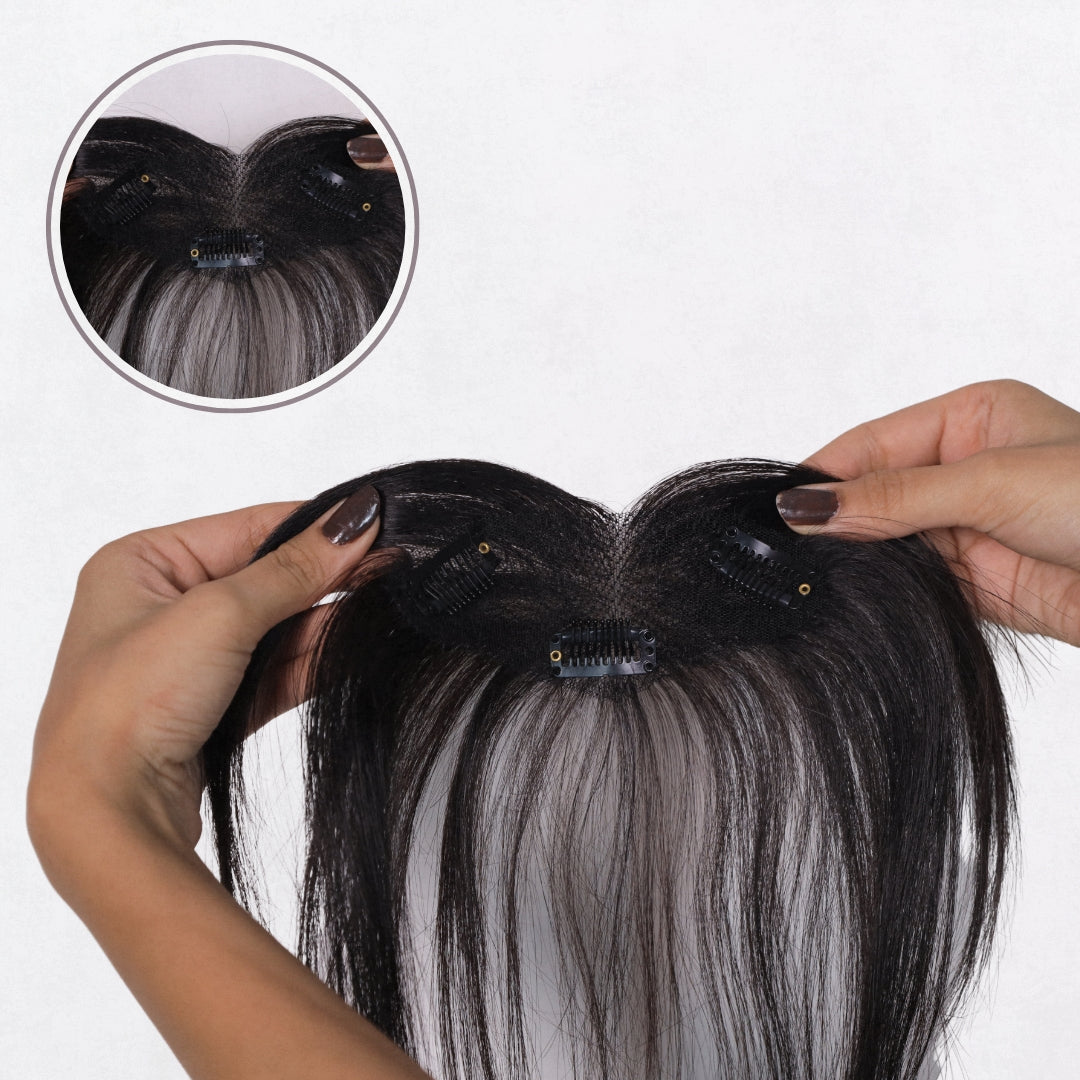 Front Hairline Topper for Women | 100% Human Hair