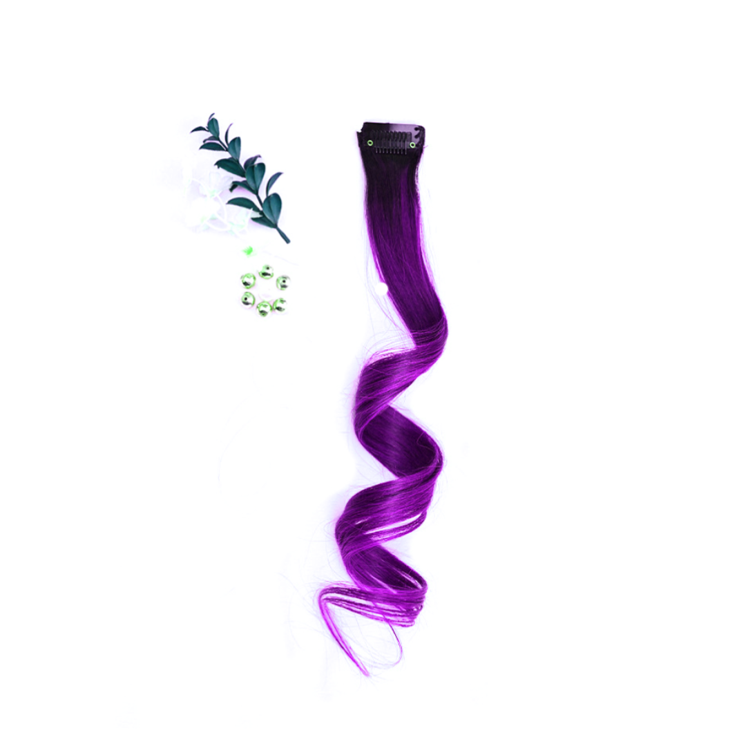 Purple Hair Streaks