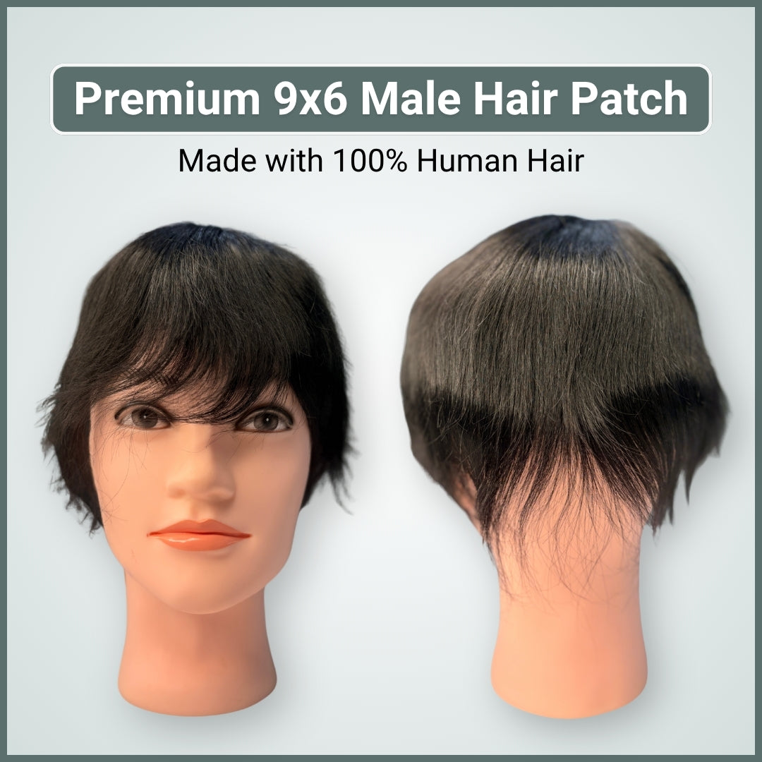 Male Patch Hair Extension 