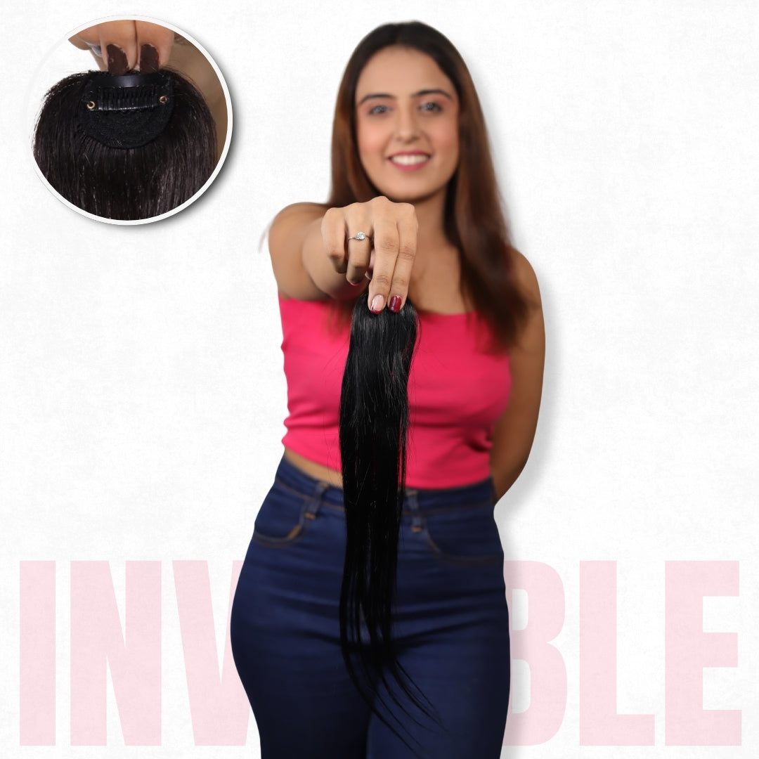 Invisible Hair Patch | 100% Human Hair Extension