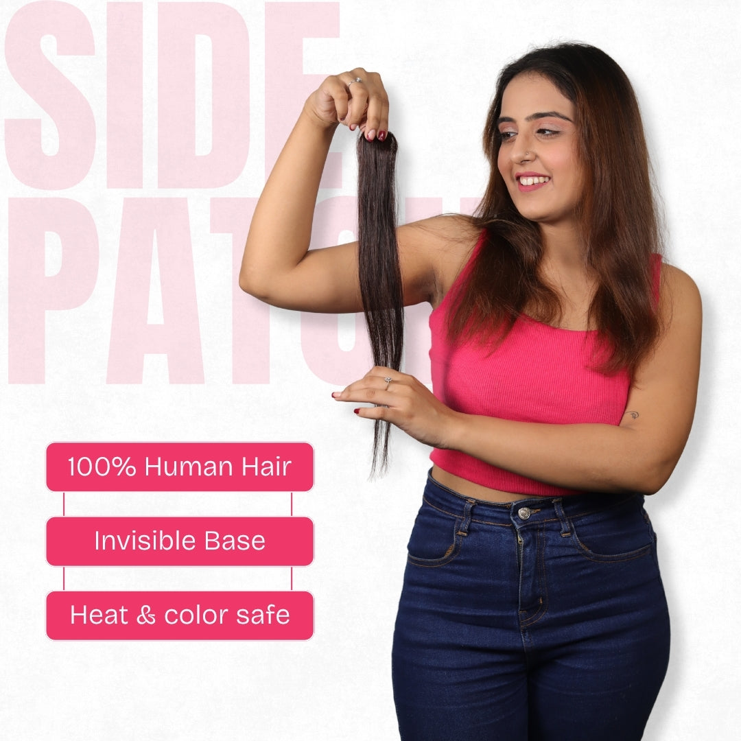 Invisible Hair Patch | 100% Human Hair Extension