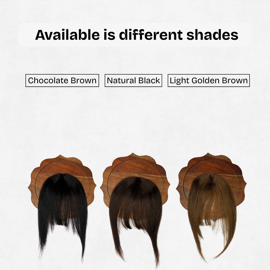 Clip-In Bangs | 100% Real Human Hair