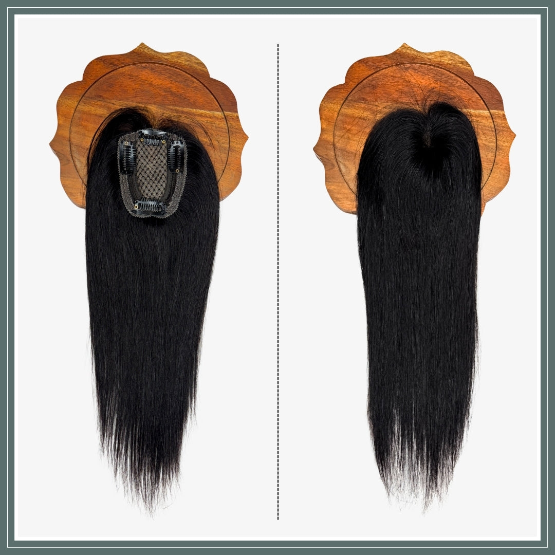 9×6 Lace Base Hair Topper for Women – Natural Scalp Look | Hairarchy Hair