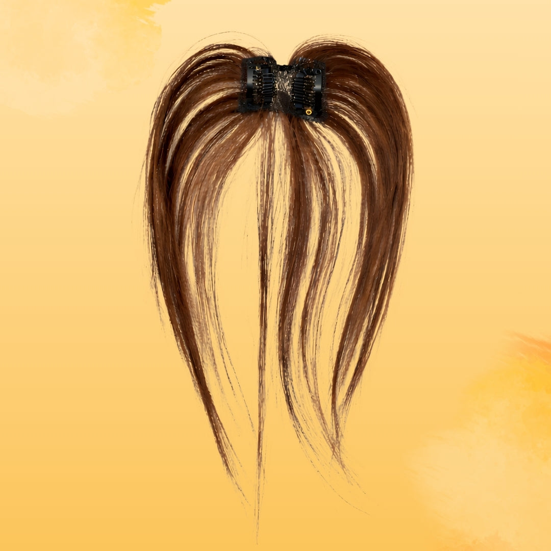 natural black human hair topper for women