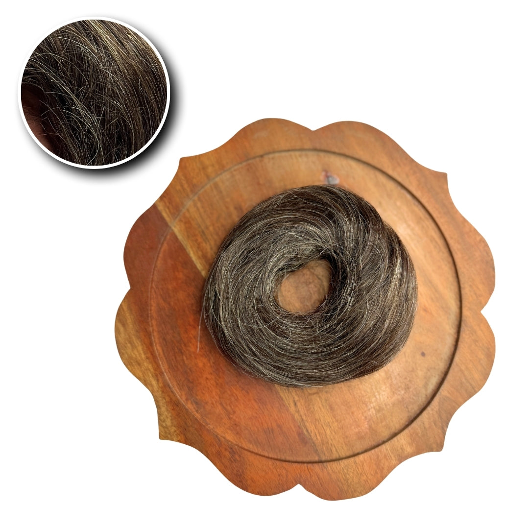 Premium Doughnut Bun | 100% Human Hair Extension