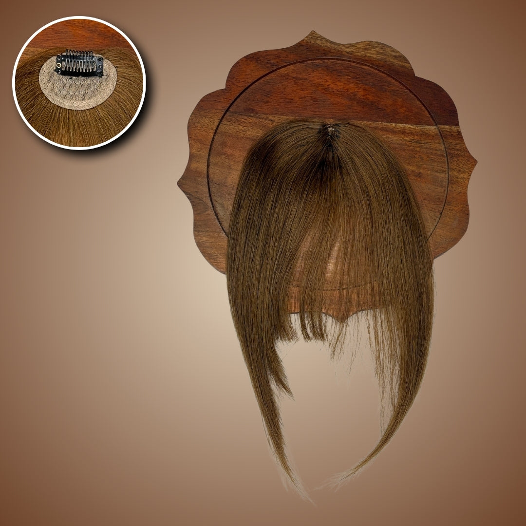 Clip-In Bangs for Women | 100% Human Hair Extension | Hairarchy Hair