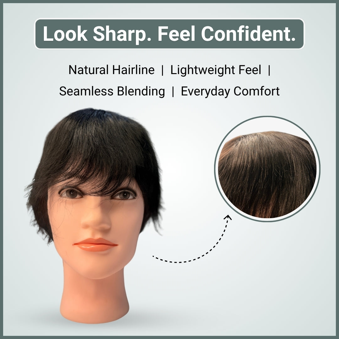 Male Patch Hair Extension 