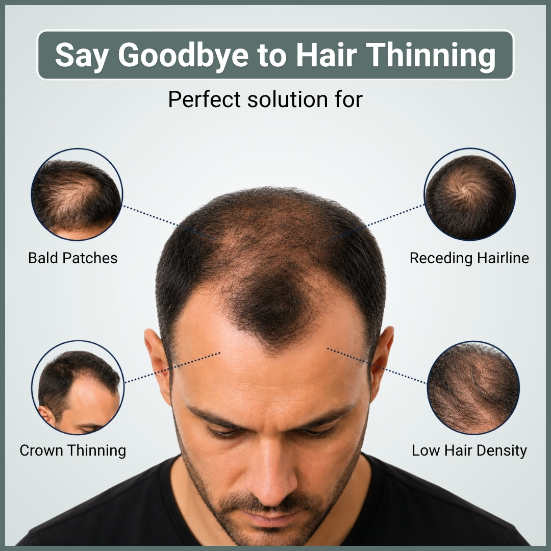 Male Patch Hair Extension 