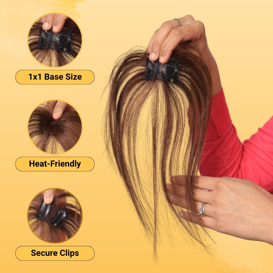 1x1 Lace Base Topper | 100% Human Hair Extension | Hairarchy Hair