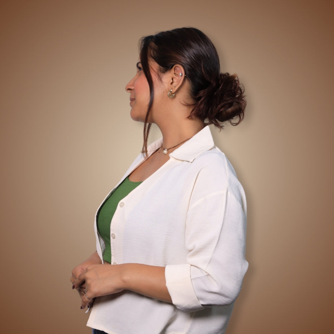 Reusable doughnut bun hair extension for polished and stylish updo