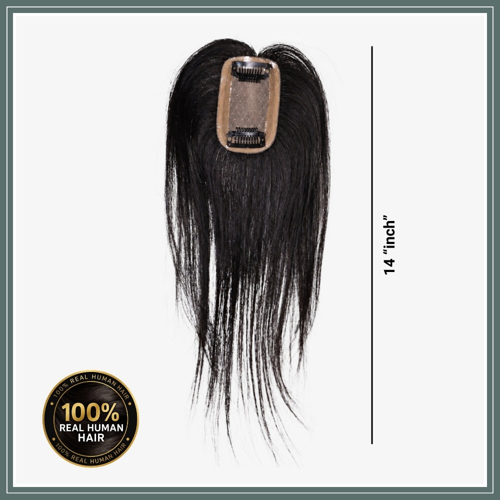 2x3 Silk Base Topper | 100% Real Human Hair