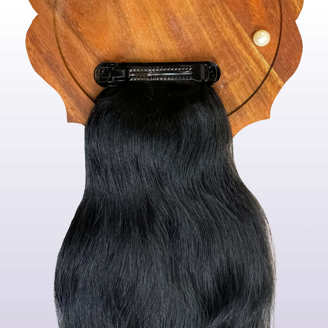 Flat Clip-In Ponytail Hair Extensions for Women