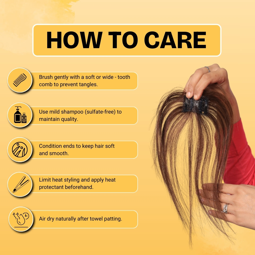 1x1 Lace Base Topper | 100% Human Hair Extension | Hairarchy Hair