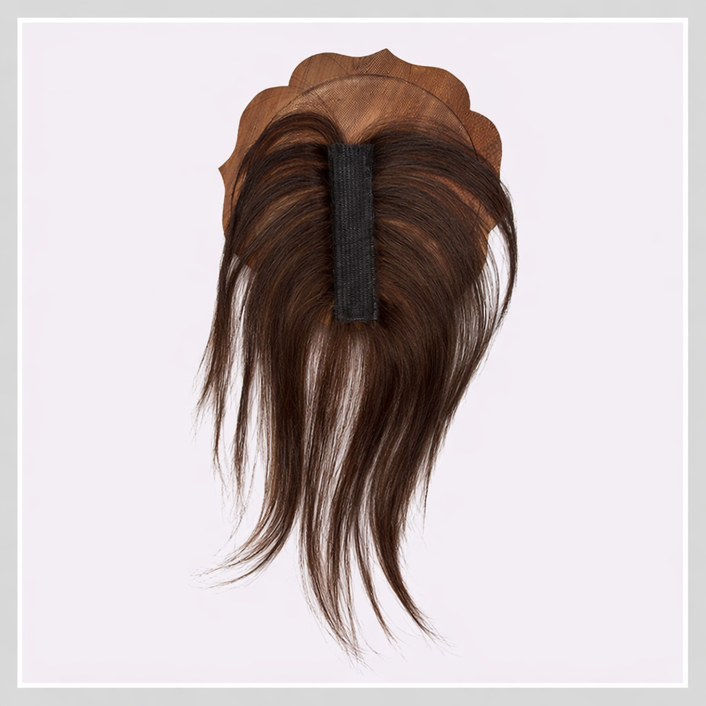 Premium Clipless Magic Hair Topper – Instant Volume & Scalp Coverage | 100% Human Hair Extension