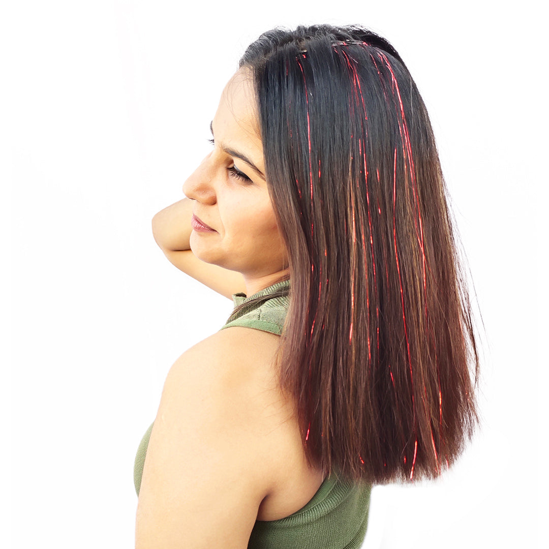 Red Hair Tinsel