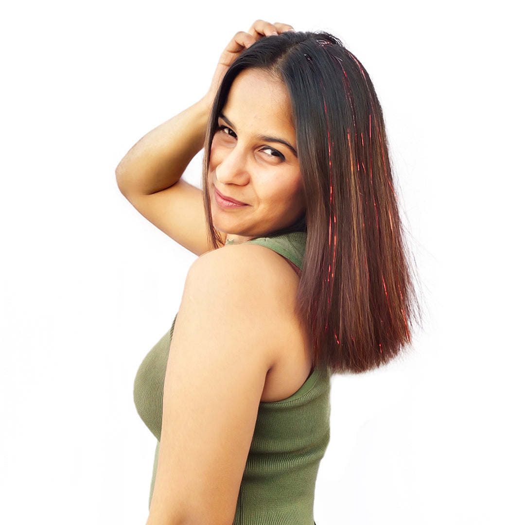 Red Hair Tinsel