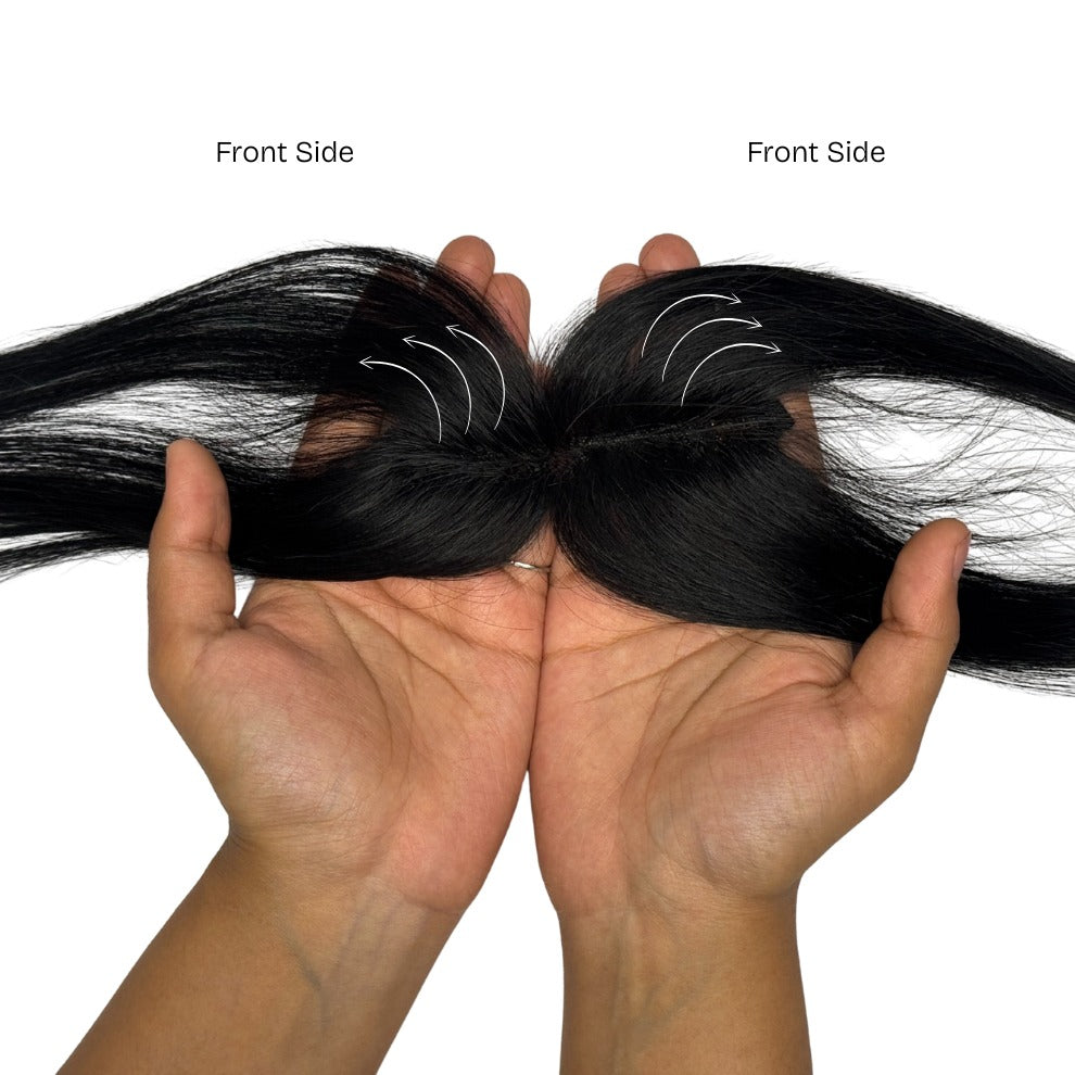 Natural Front Hairline Topper for Women | Real Human Hair
