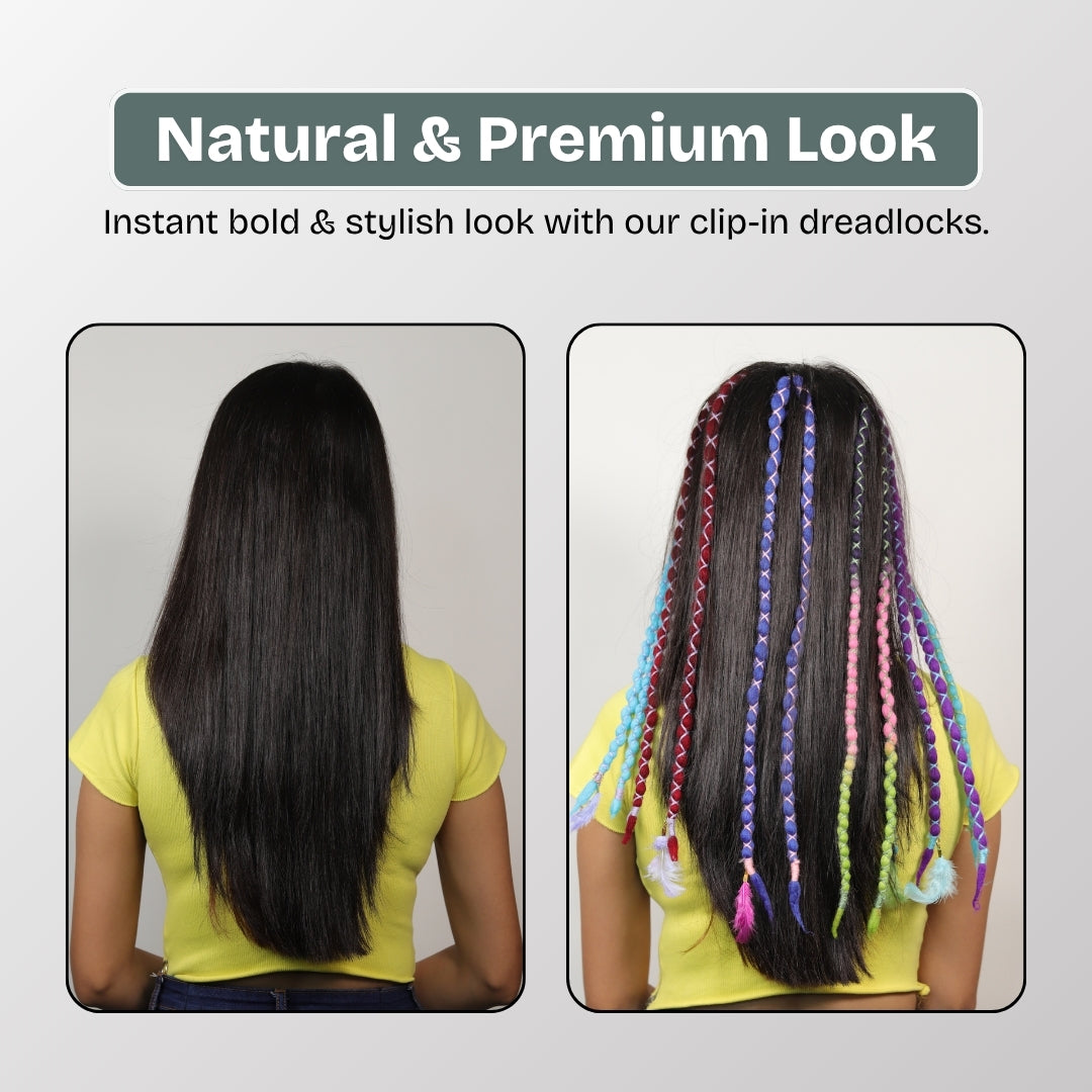 AnimeAura Dreadlock before after