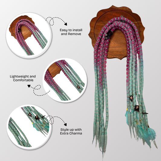 Fairy Mint Dreadlock feature