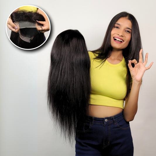 Full Female Head Wig | Frontlace