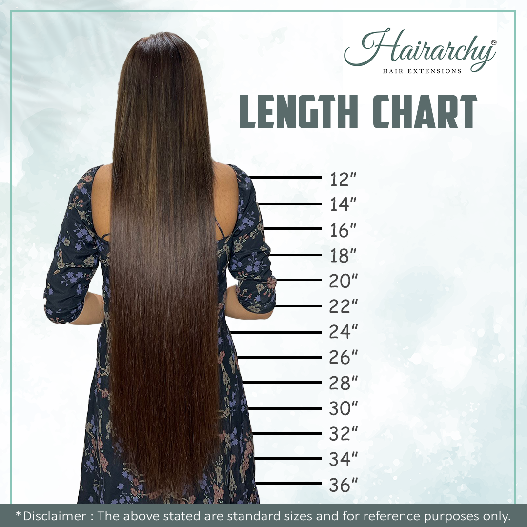 Tape In Permanent Hair Extensions India | 100% Human Hair | Hairarchy ...