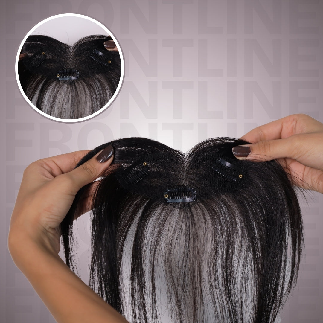Front Hairline Topper  | 100% Real Human Hair