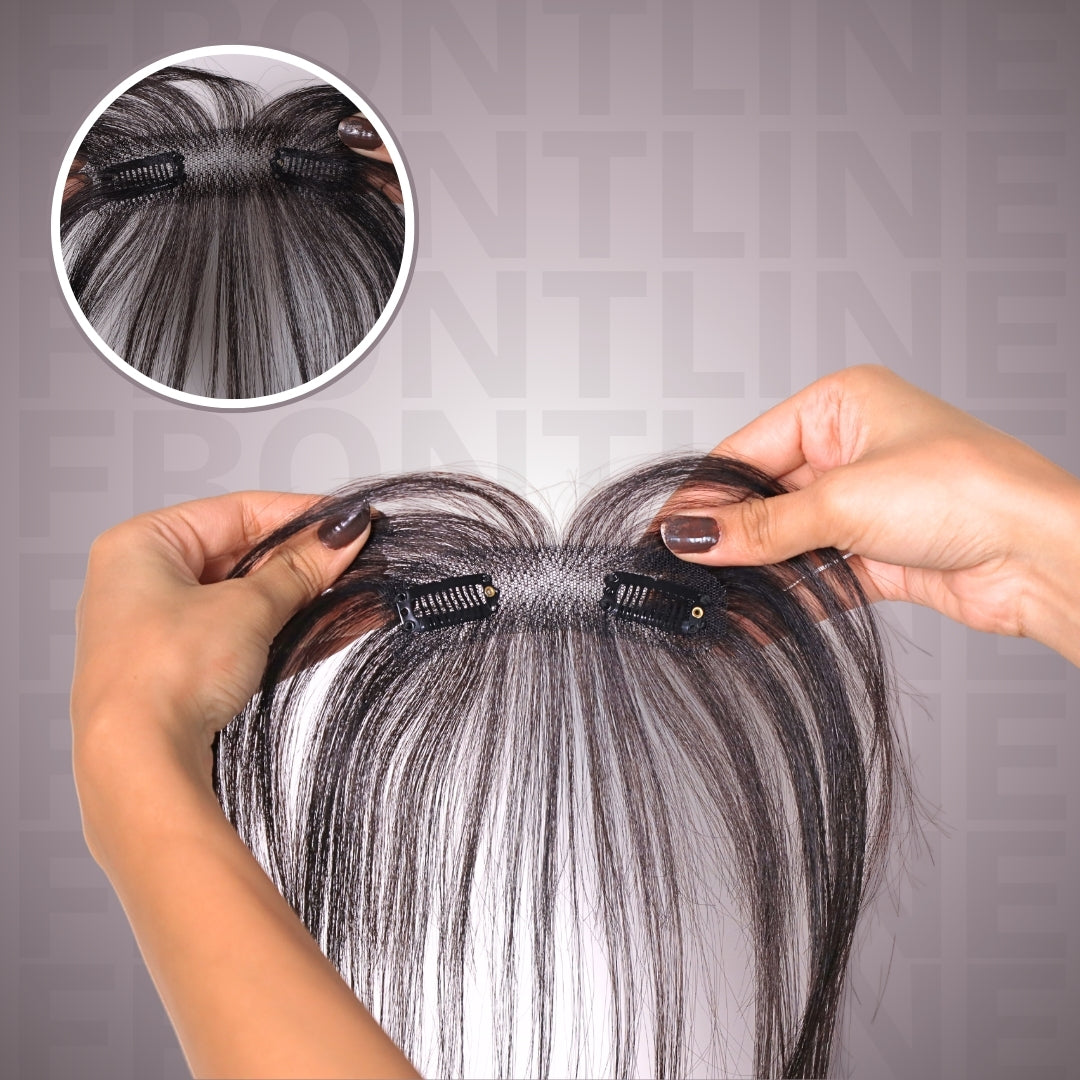 Front Hairline Topper  | 100% Real Human Hair