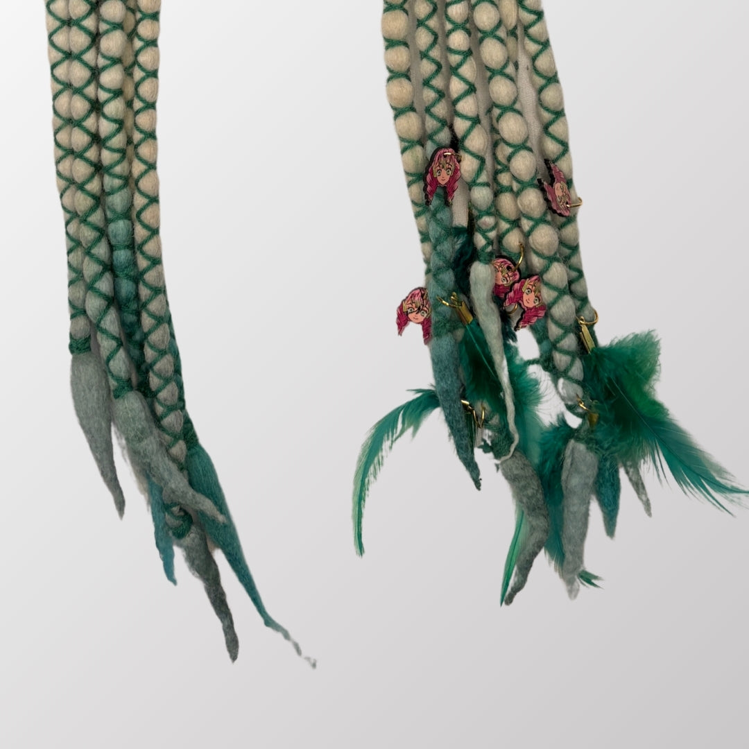 Nature Dreadlock accessory closeup