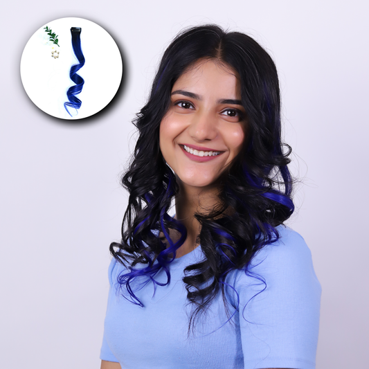 Blue Color Streaks