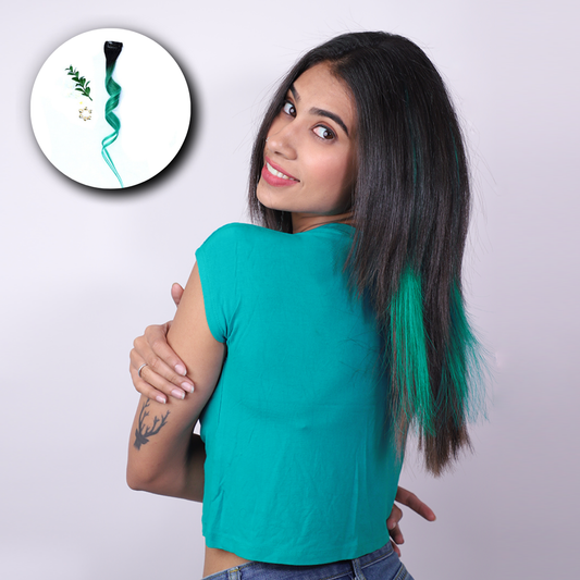 Green Color Streaks