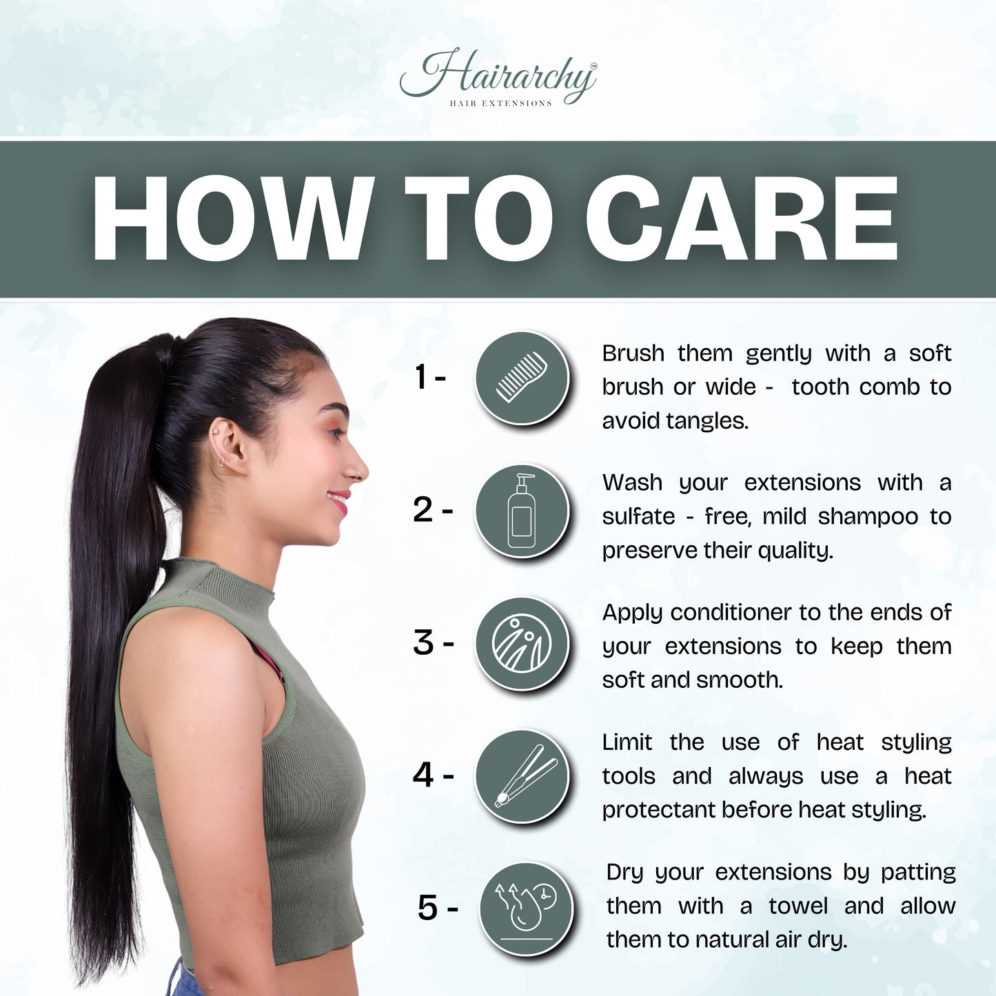 Wrap Around Ponytail Extension
